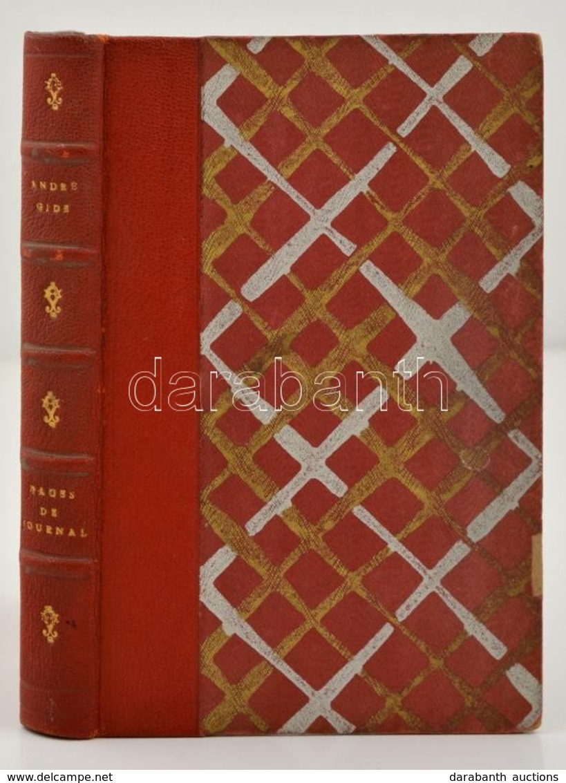 André Gide: Pages De Journal (1929-1932). Paris, 1934, Gallimard. Korabeli Félb?r-kötés, Francia Nyelven. Iván Szilárd ( - Ohne Zuordnung