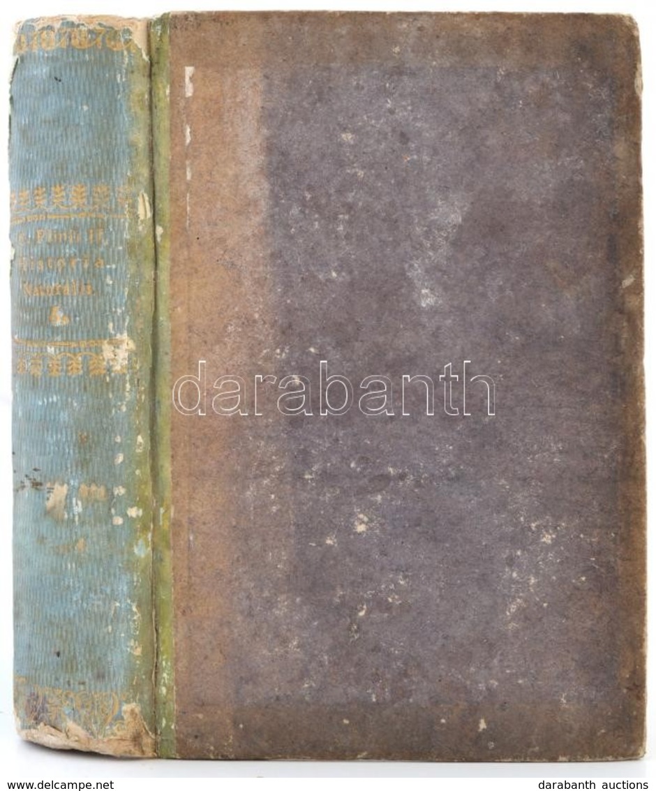 Caii Plinii Secundi Historiae Naturalis Libri XXXVII. 5.köt.: Libri XXXV-XXXVII Et Index. Lipcse, 1830, Karl Tauchnitz.  - Zonder Classificatie