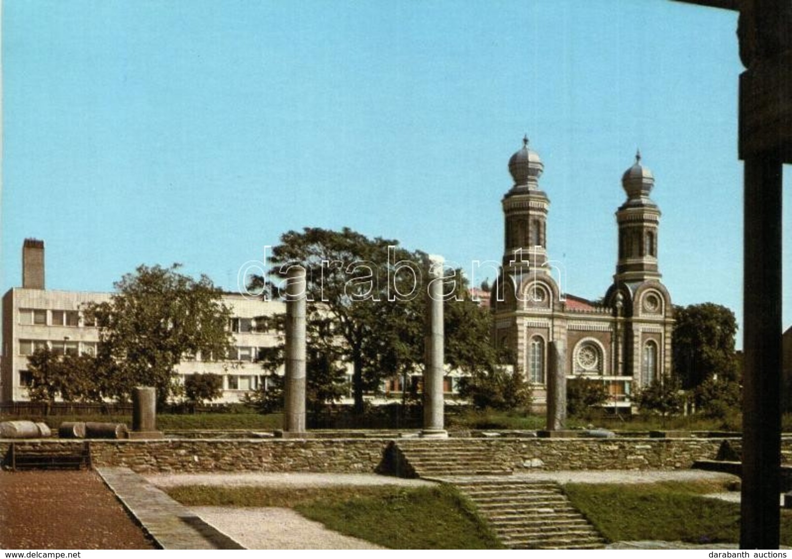 ** * 15 Modern Magyar Városképes Lap, Magyar Zsinagógák / 15 Modern Hungarian Town-view Postcards, Hungarian Synagogues - Non Classés