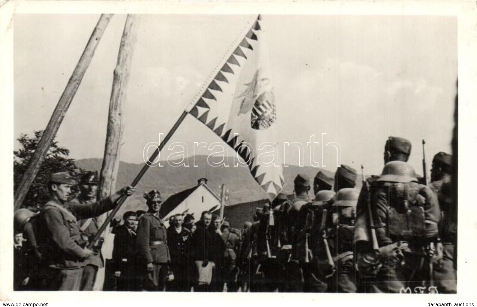 T2/T3 1940 Beszterce, Bistritz, Bistrita; Bevonulás / Entry Of The Hungarian Troops + 1940 Szászrégen Visszatért So. Stp - Ohne Zuordnung