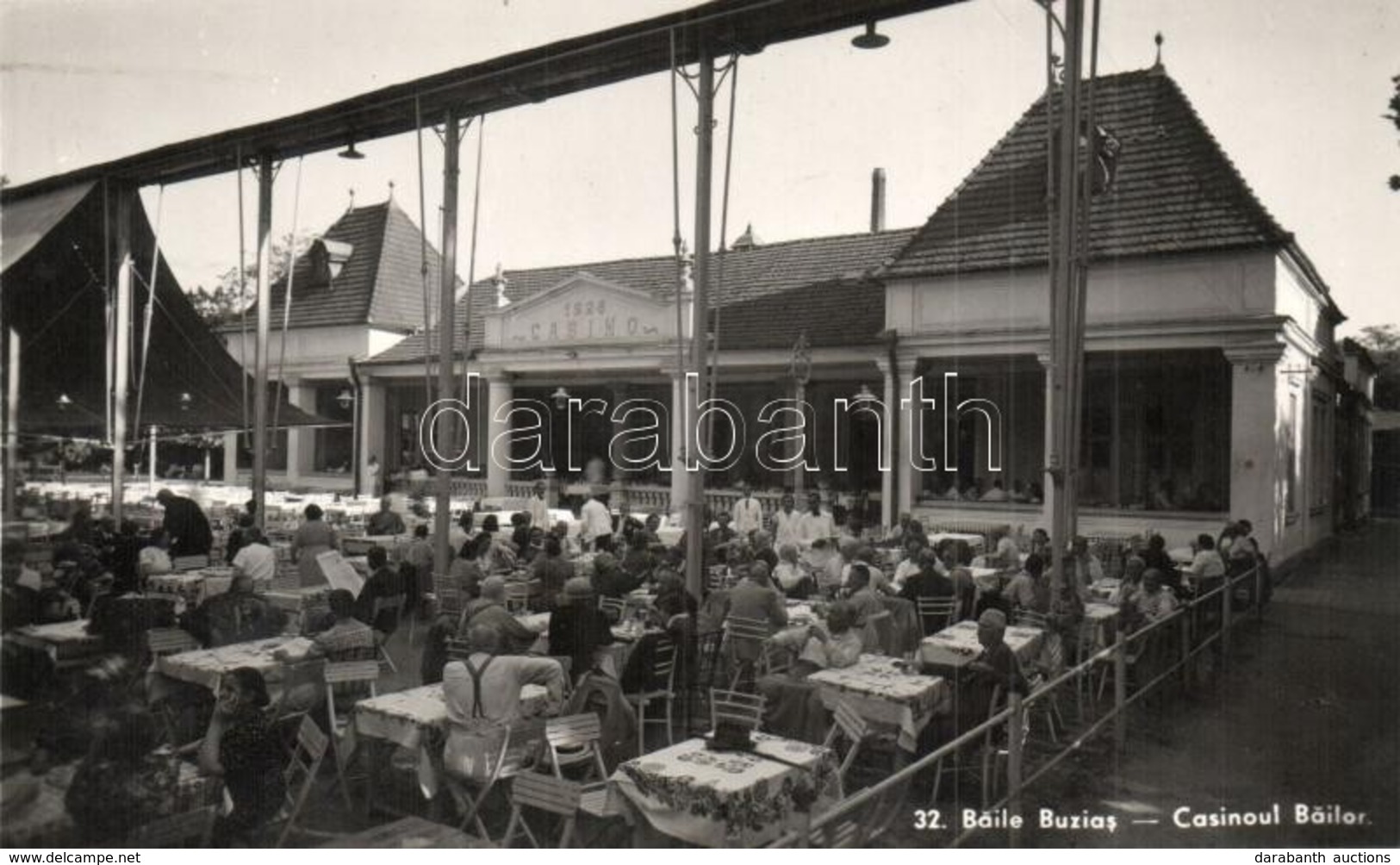 T2 1942 Buziásfürd?, Baile Buzias; Fürd? Kaszinó / Casinoul Bailor / Spa Casino. Photo - Zonder Classificatie