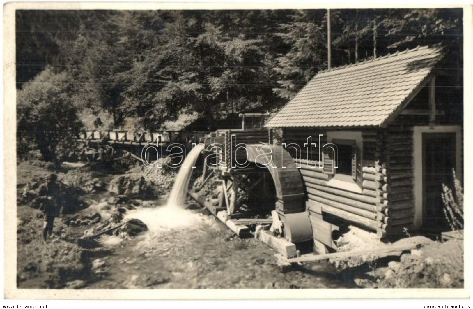 ** T2 Gyilkos-tó, Lacul Rosu; Áramfejleszt? / Power Generator Water Mill - Ohne Zuordnung