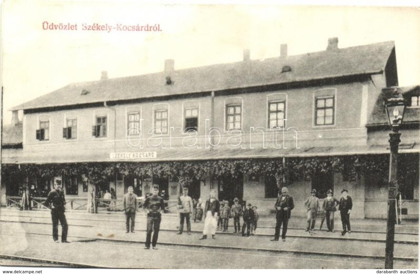 ** T3 Székelykocsárd, Kocsárd, Lunca Muresului; Vasútállomás / Railway Station / Bahnhof  (Rb) - Ohne Zuordnung