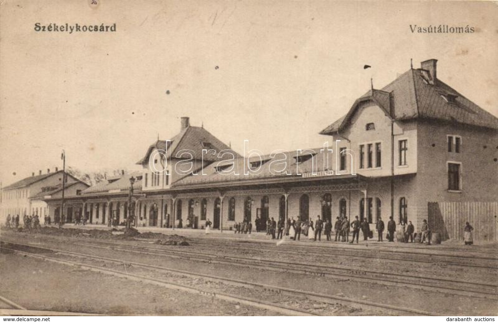 T2/T3 Székelykocsárd, Kocsárd, Lunca Muresului; Vasútállomás / Railway Station (fl) - Ohne Zuordnung