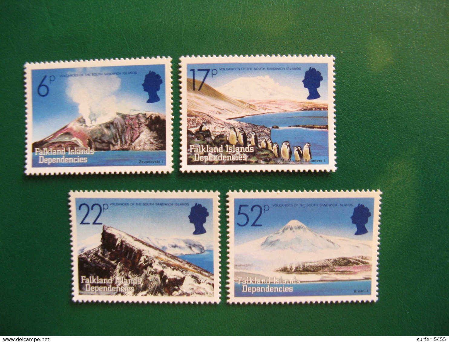 GEORGIE DU SUD YVERT POSTE ORDINAIRE N° 137/140 TIMBRES NEUFS** LUXE COTE 12,50 EUROS - Georgia Del Sud