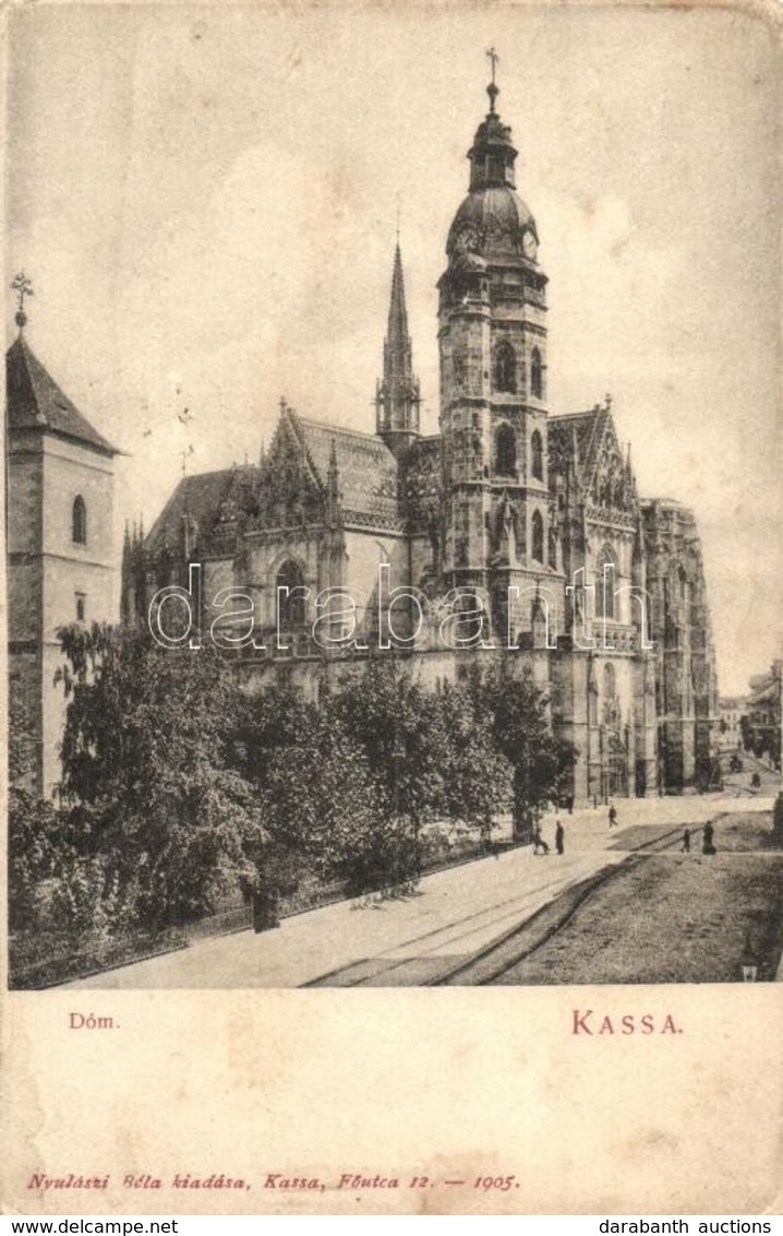 ** T2/T3 Kassa, Kosice; Dóm. Nyulászi Béla Kiadása / Church (EK) - Ohne Zuordnung