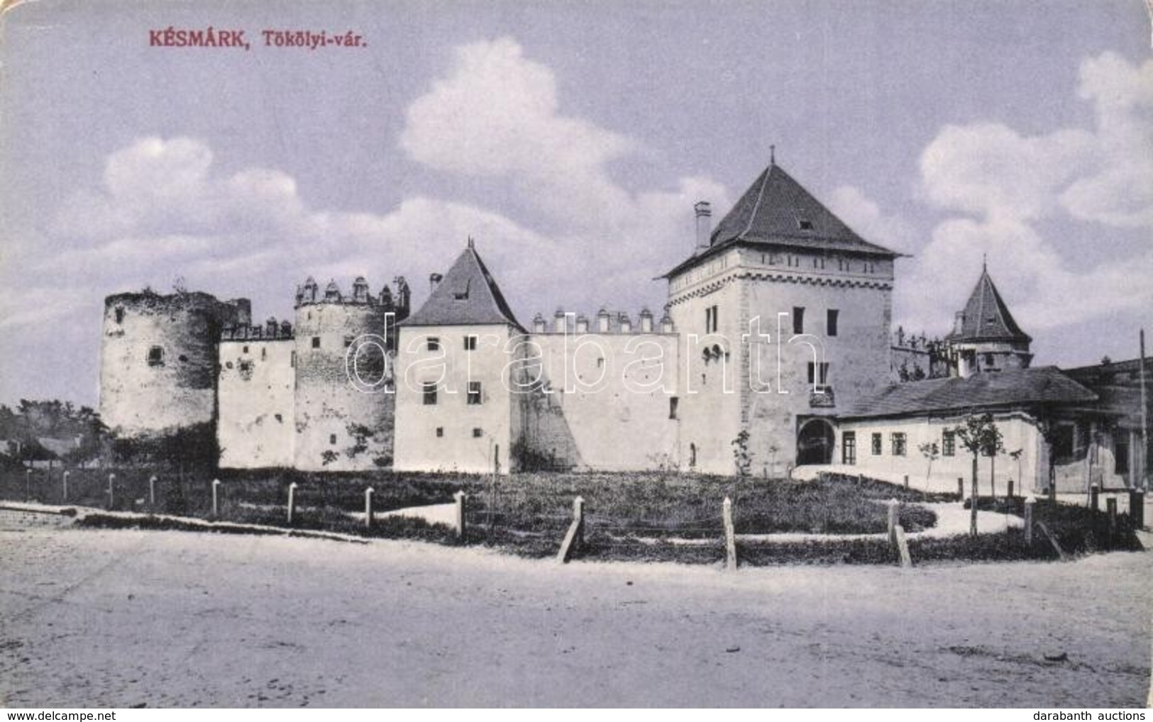 ** T2 Késmárk, Kezmarok; Thököly Vár, Kastély. Kiadja Feitzinger Ede No. 532. / Castle - Ohne Zuordnung