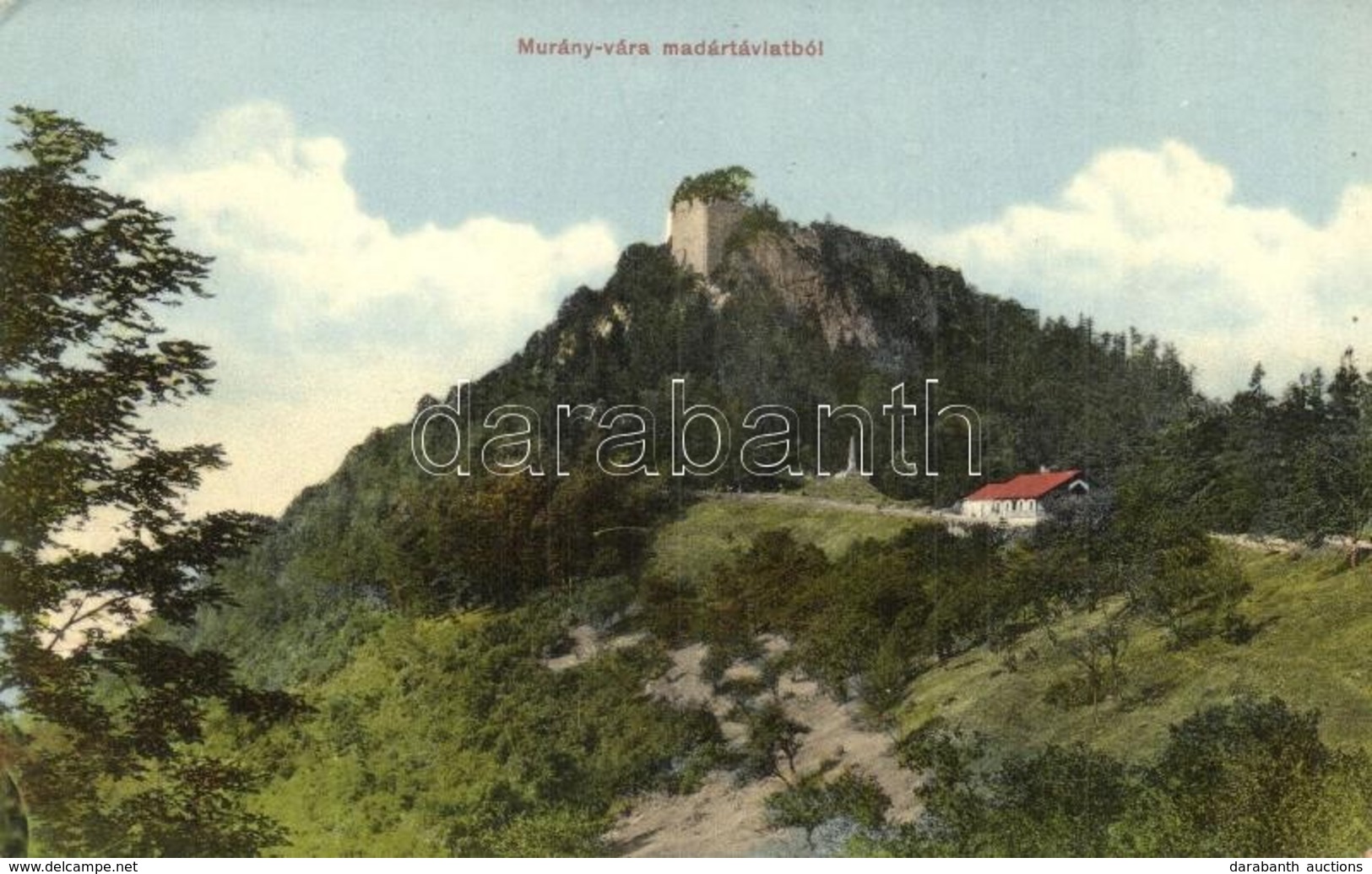 ** T2/T3 Murány, Murányalja, Muránsky Hrad; Vár. Kiadja Fehér Dezs? / Castle Ruins (EK) - Ohne Zuordnung