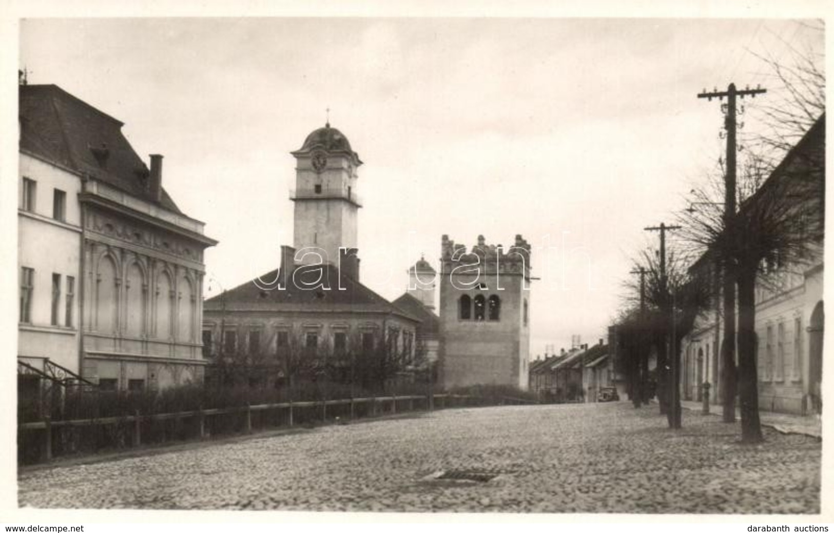 ** T1/T2 Poprád (Tátra), Templom, Csonka-torony / Street View, Church, Tower - Ohne Zuordnung