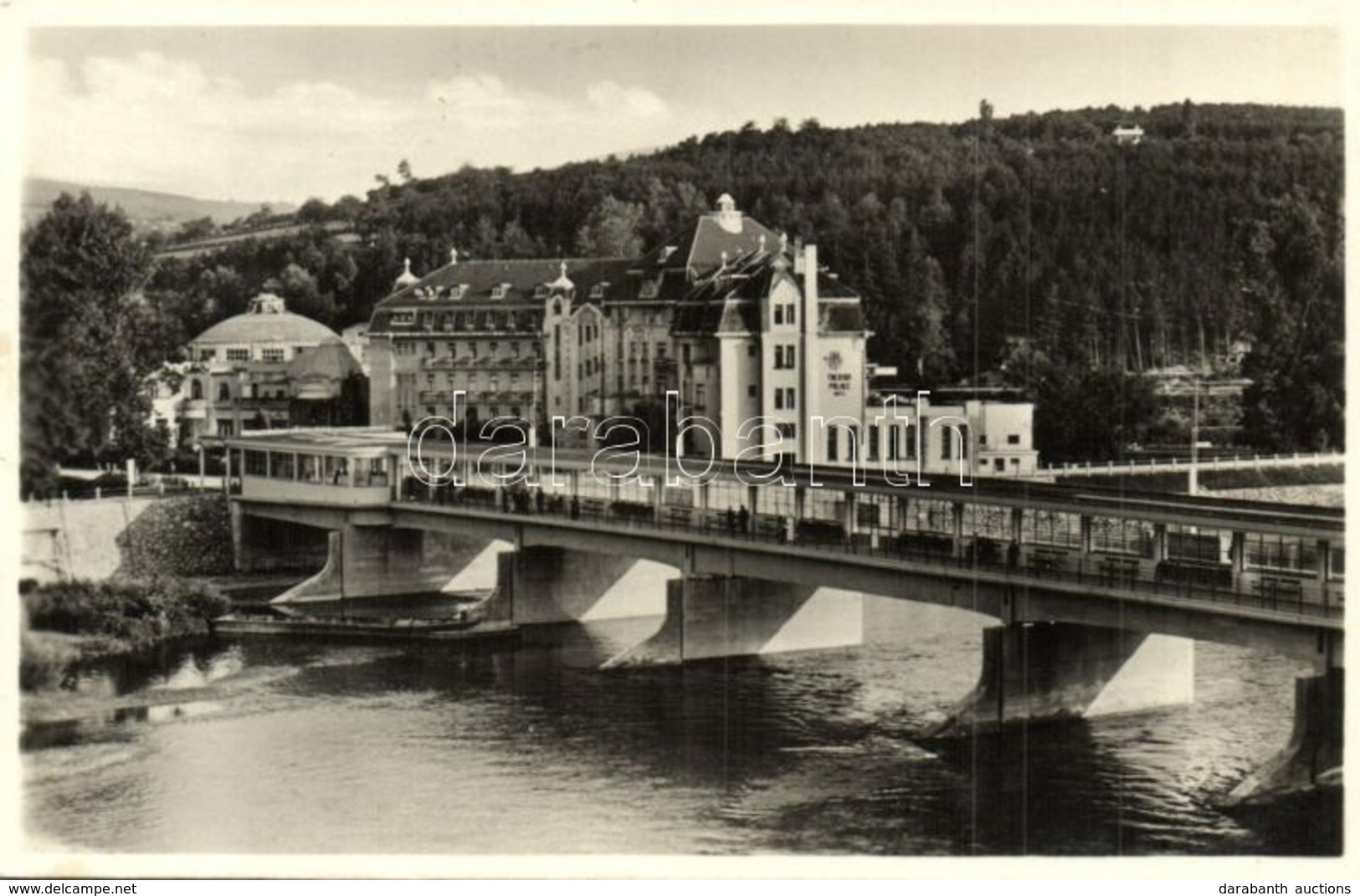 ** T1 Pöstyénfürd?, Kúpele Piestany; Thermia Palace Szálloda, Hotel / Hotel, Bridge - Ohne Zuordnung