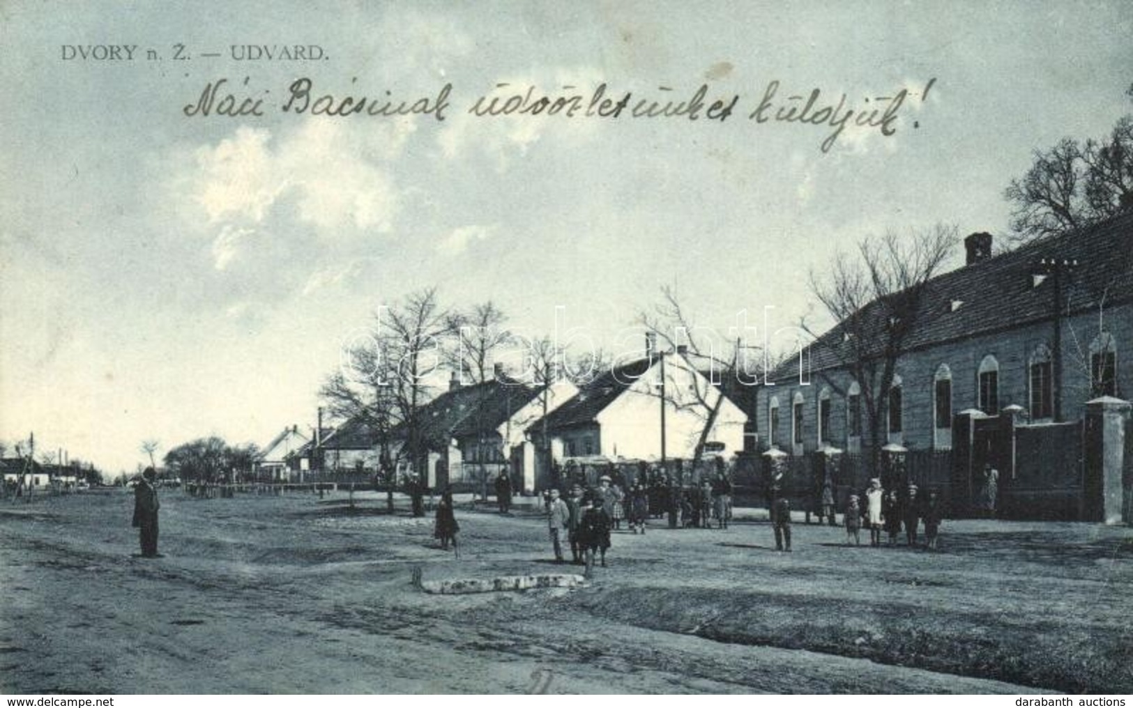 T2/T3 Udvard, Dvory Nad Zitavou; Utcakép / Street View (Rb) - Ohne Zuordnung