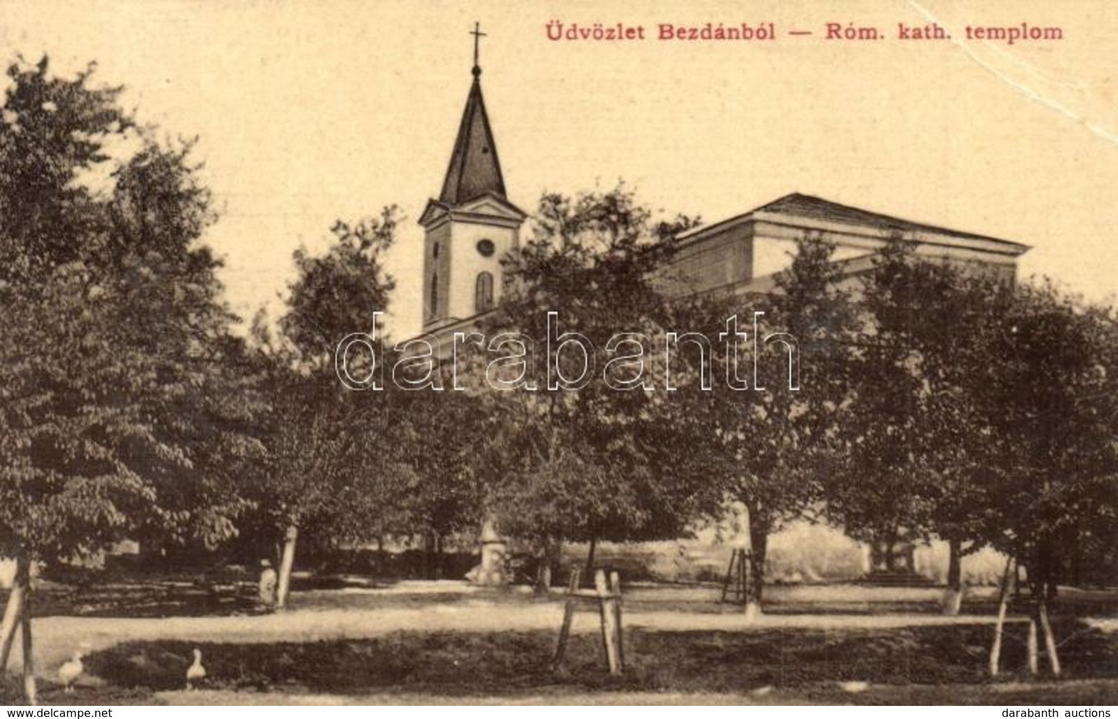 T3 Bezdán, Bezdan; Római Katolikus Templom. W. L. 1972. / Church (EB) - Ohne Zuordnung