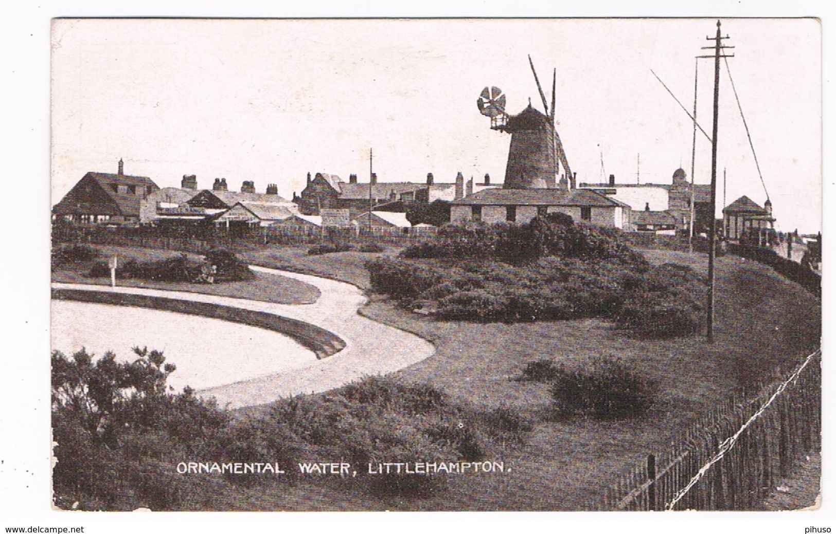 UK2991     LITTLEHAMPTON : Ornamental Water ( Windmill ) - Arundel