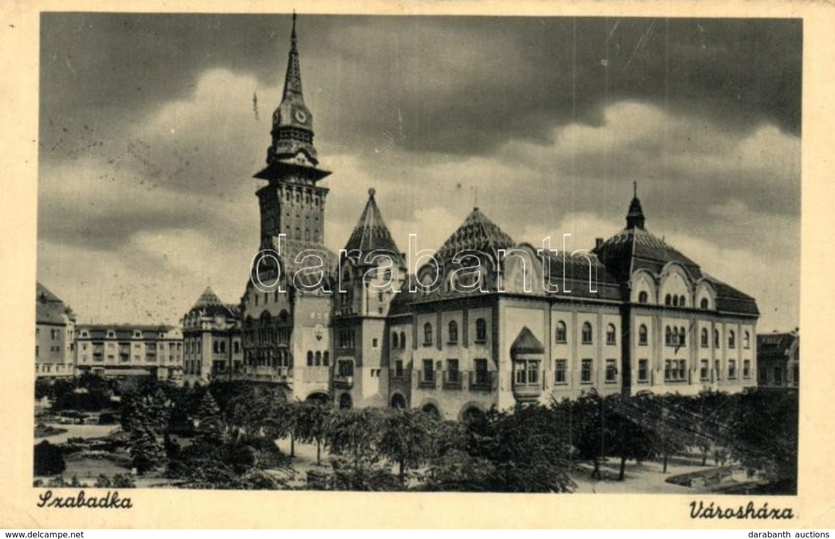 T2/T3 Szabadka, Subotica; Városháza / Town Hall (EK) - Zonder Classificatie