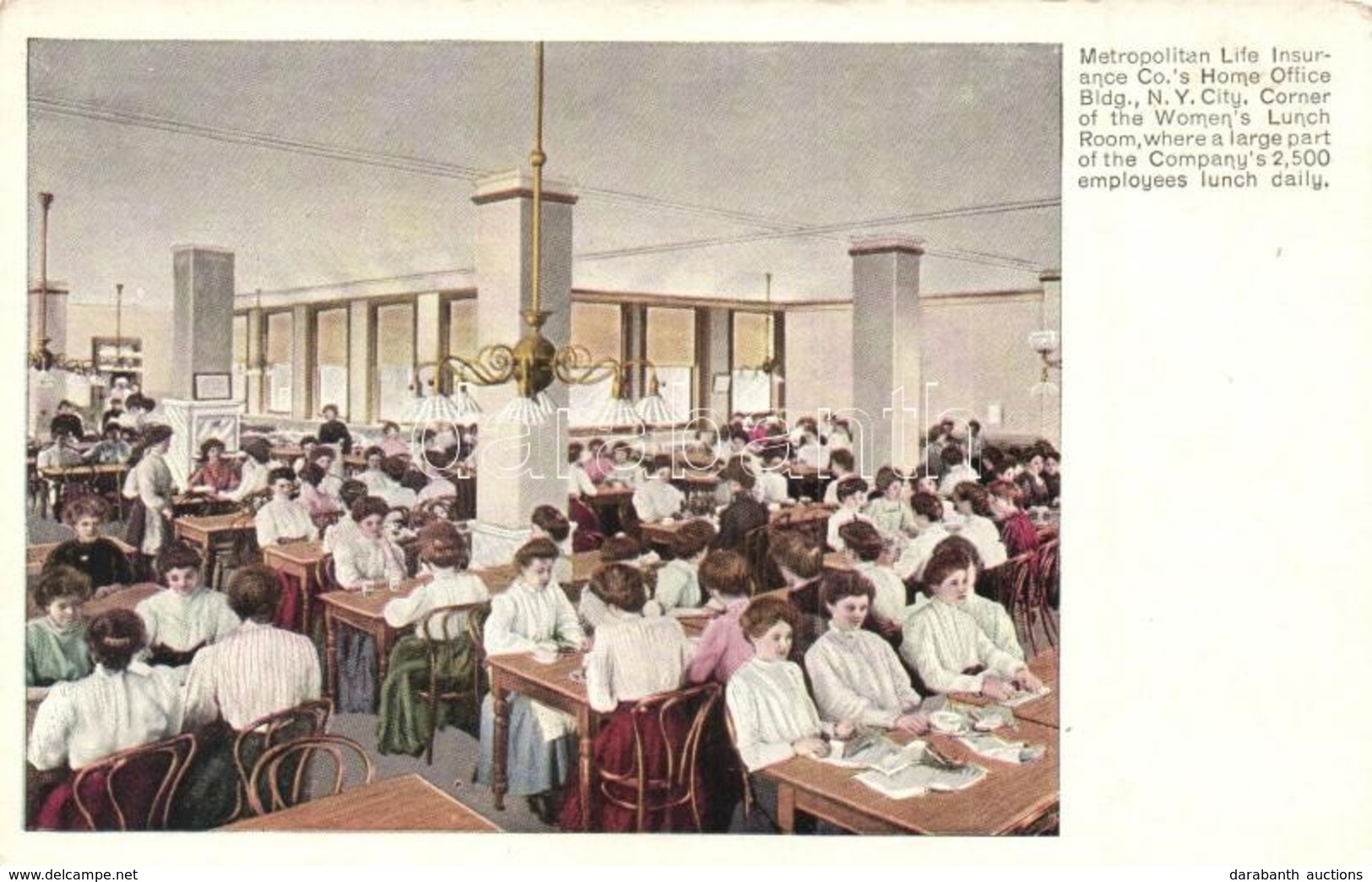 ** T2 New York City, Metropolitan Life Insurance Co's Home Office, Interior, Dining Hall - Ohne Zuordnung