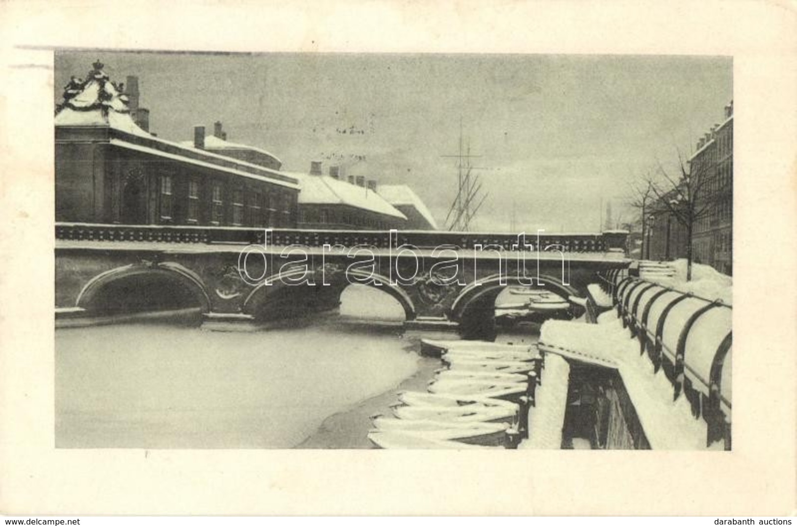 * T2 Copenhagen, Kobenhavn; Marmorbroen / Bridge In Winter - Ohne Zuordnung