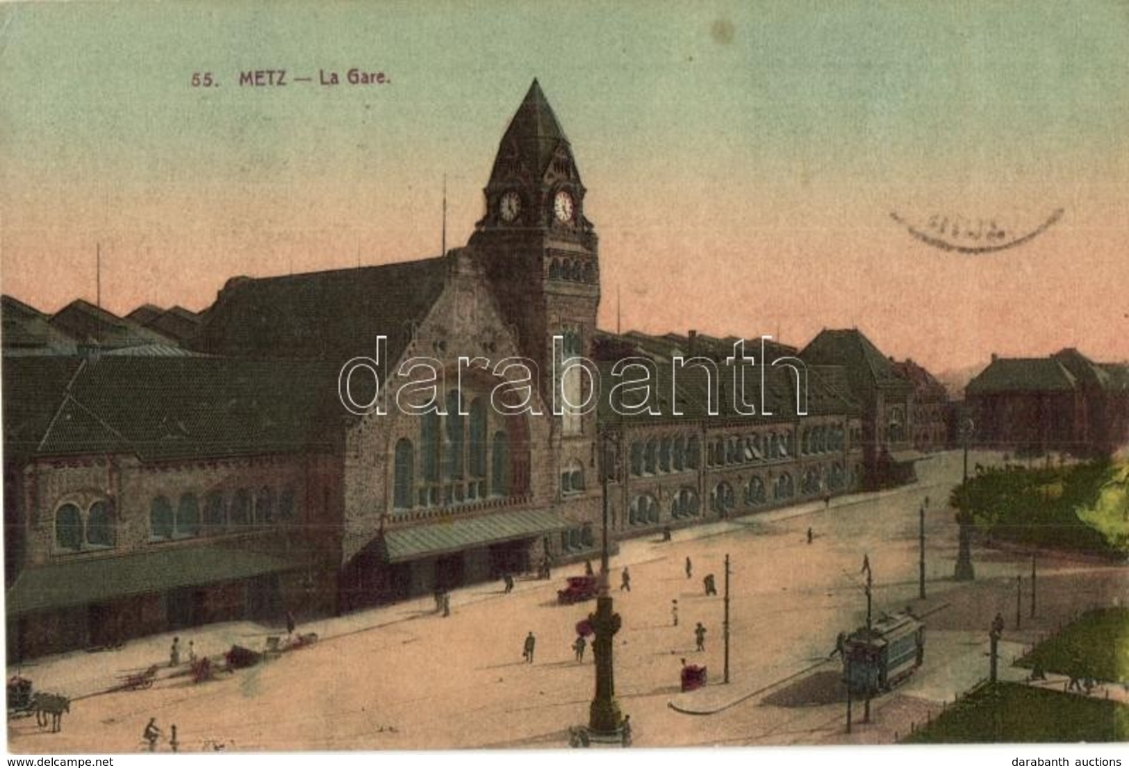 * T2 Metz, Le Gare / Bahnhof / Railway Station, Tram - Ohne Zuordnung