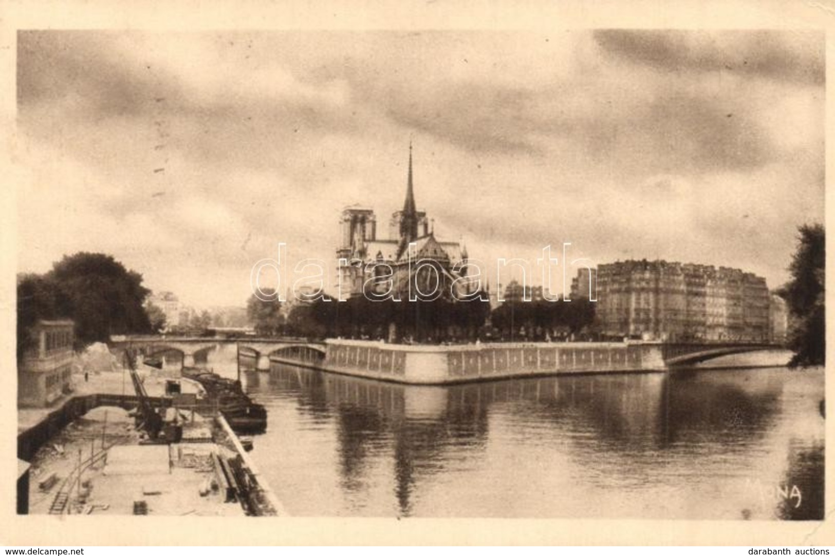 T2/T3 Paris, Notre Dame (from Postcard Booklet) (EK) - Zonder Classificatie