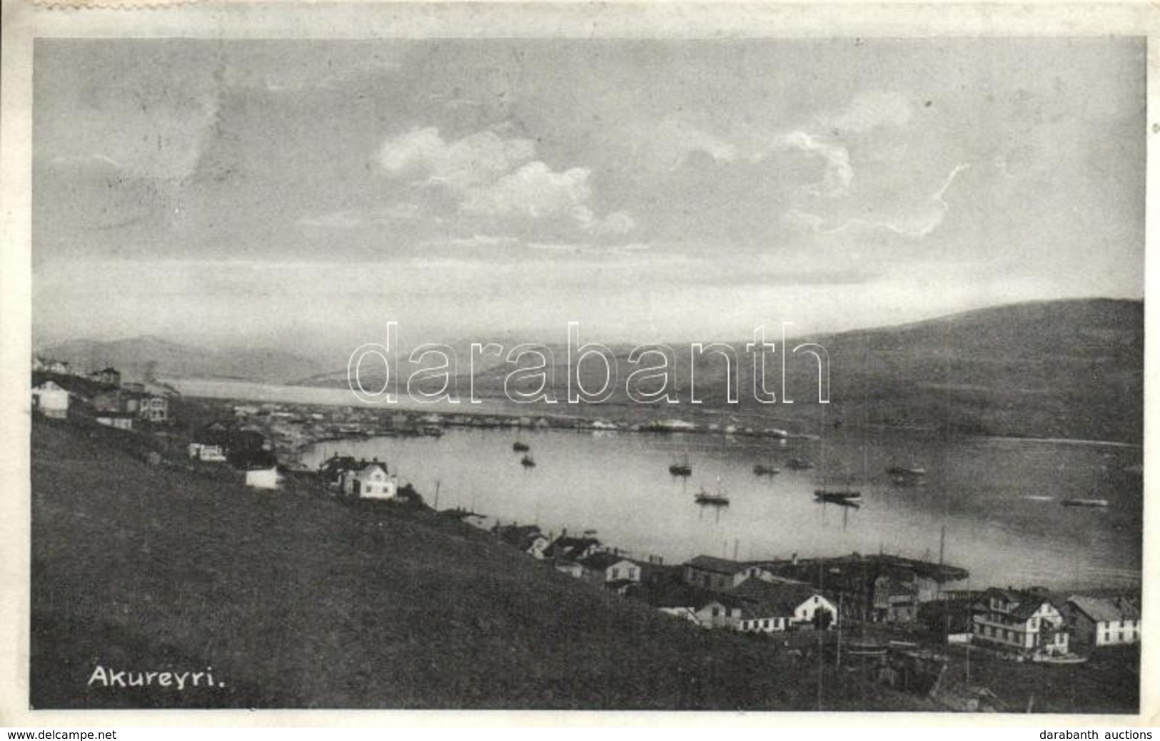 T2/T3 Akureyri, General View, Ships (EK) - Zonder Classificatie