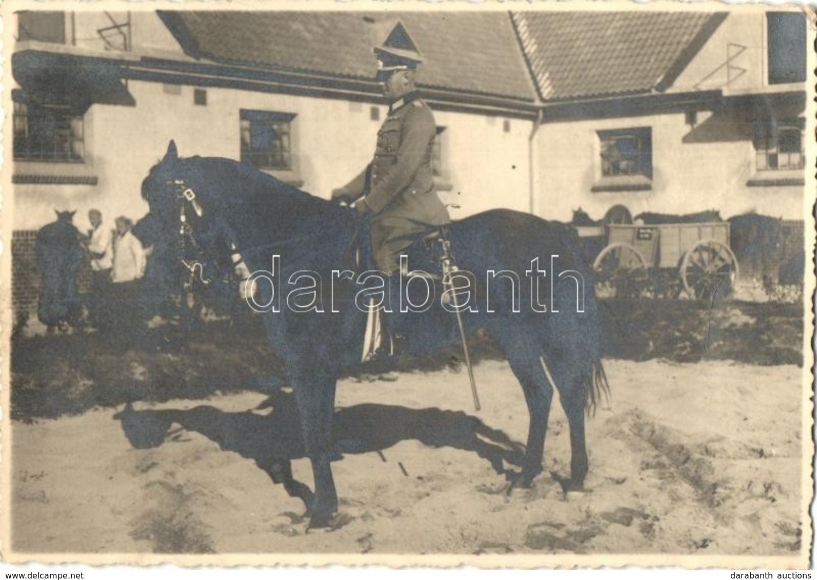 * T2/T3 1938 Biskupiec, Bischofsburg; German Cavalryman. W. Moldenhauer Photo (EK) - Zonder Classificatie