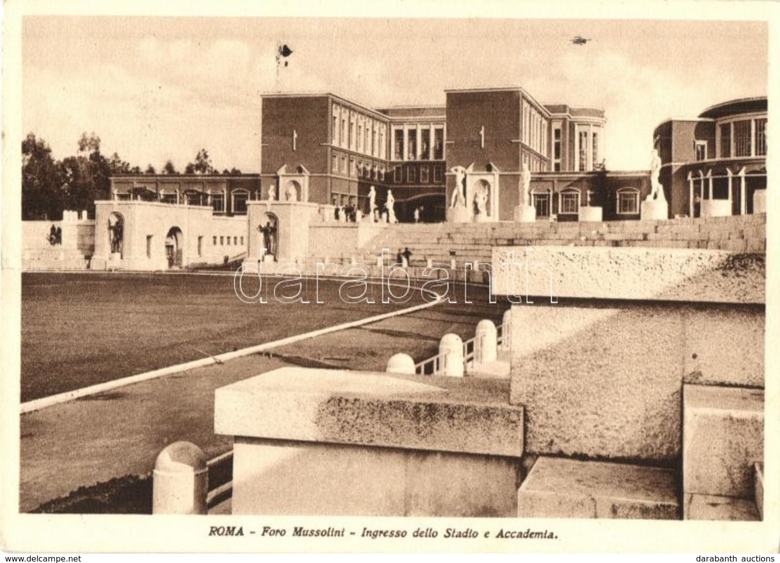 * T2 Rome, Roma; Foro Mussolini, Ingresso Dello Stadio E Accademia / Stadium And Academy - Zonder Classificatie