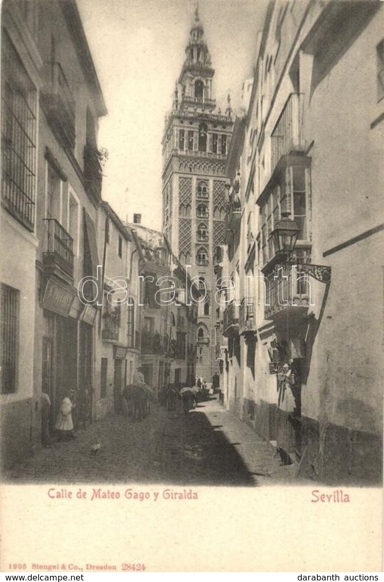 ** T1/T2 Seville, Sevilla; Calle De Mateo Gago Y Giralda / Street View - Zonder Classificatie