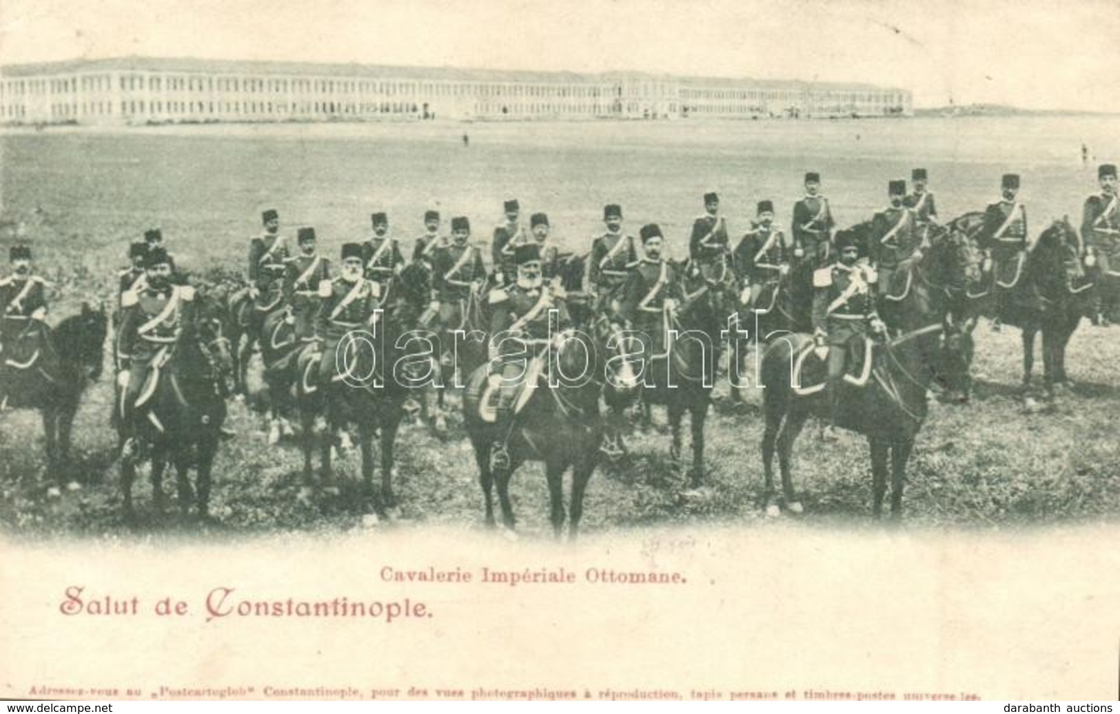 T3 Constantinople, Istanbul; Cavalerie Impériale Ottomane / Ottoman Imperial Cavalry, Turkish Military (r) - Ohne Zuordnung