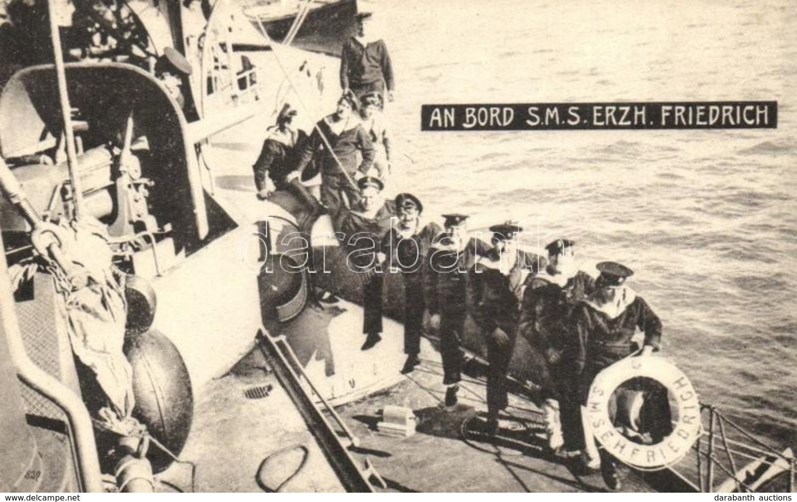 ** T2 SMS Erzherzog Friedrich, A K. U. K. Haditengerészet Csatahajója Fedélzetén, Matrózok / K.u.K. Kriegsmarine, On Boa - Zonder Classificatie