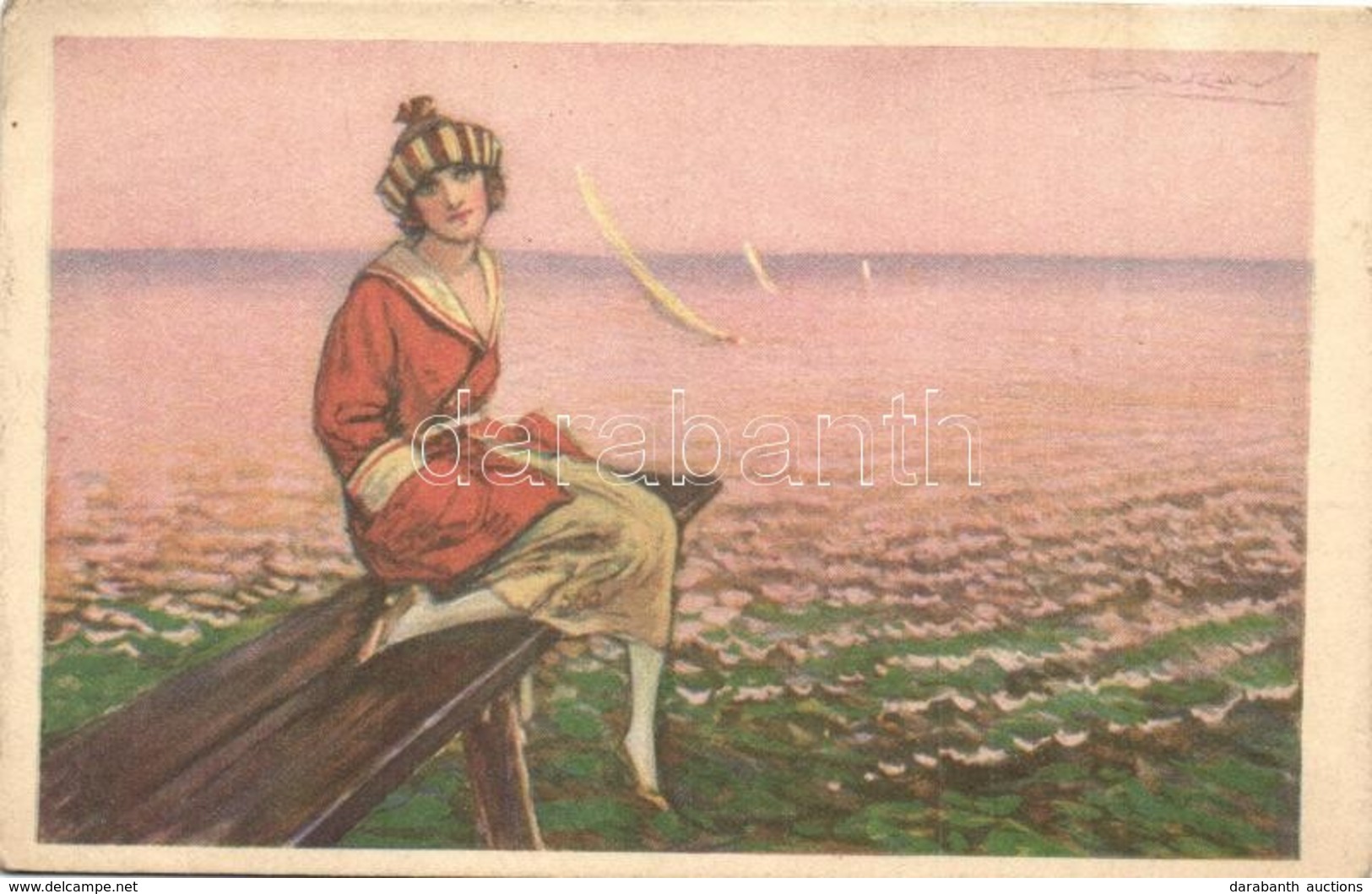 ** T3 Italian Art Postcard. Lady. Anna & Gasparini 442-2. S: Mauzan (fl) - Zonder Classificatie