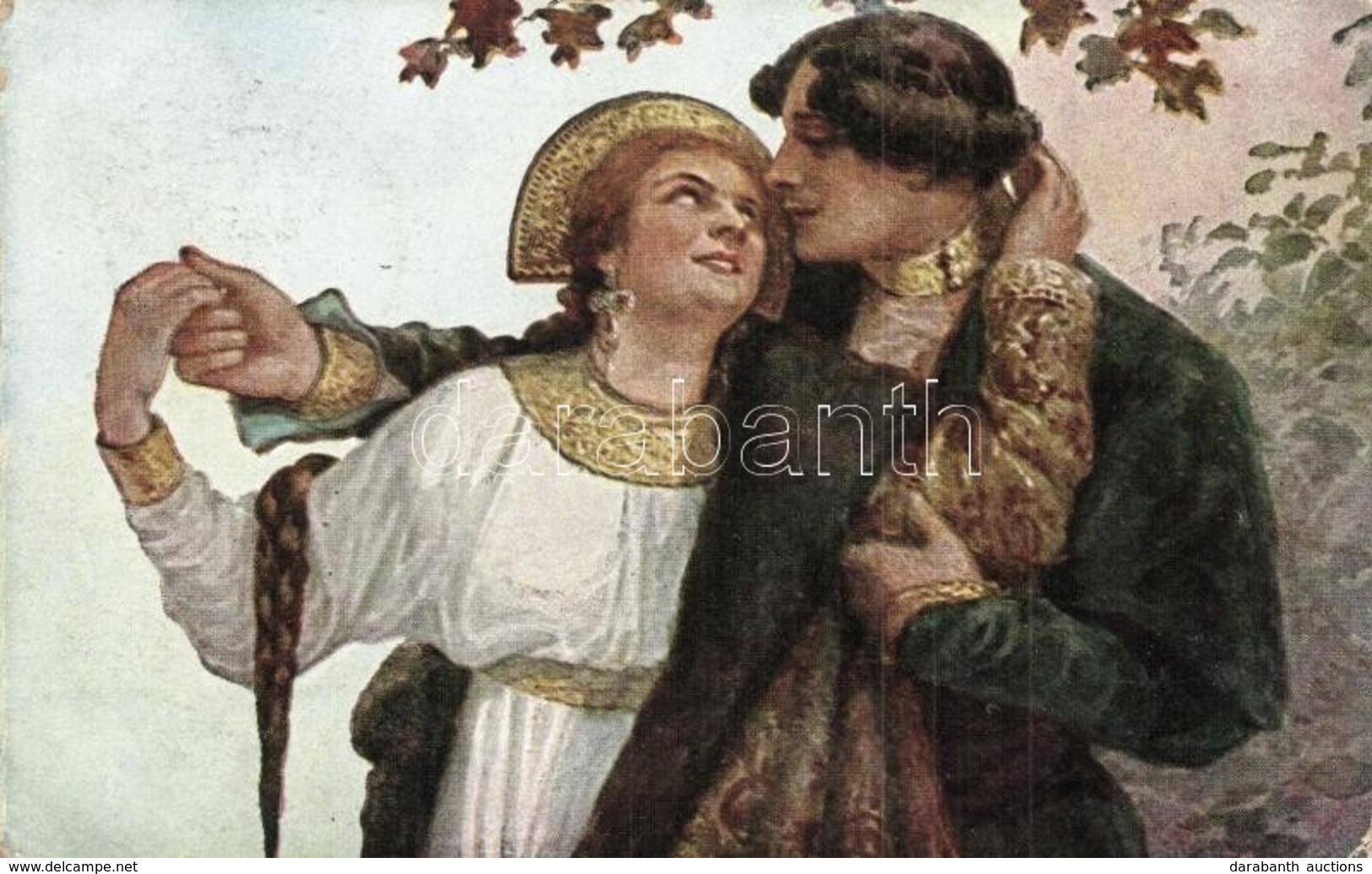 T2/T3 Yours Forever. Russian Art Postcard. T.S.N. R.M. No. 74. S: Solomko (Rb) - Ohne Zuordnung