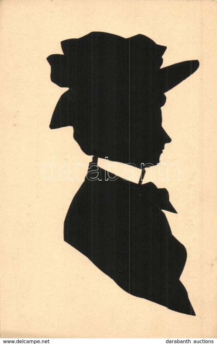 ** T1 Silhouette Art Postcard - Ohne Zuordnung