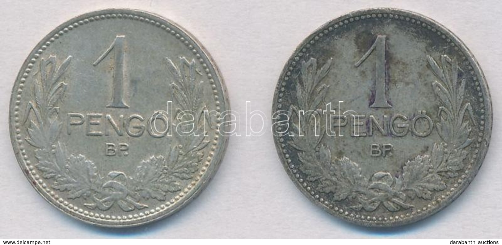 1926. 1P Ag + 1937. 1P Ag T:2 Patina - Unclassified