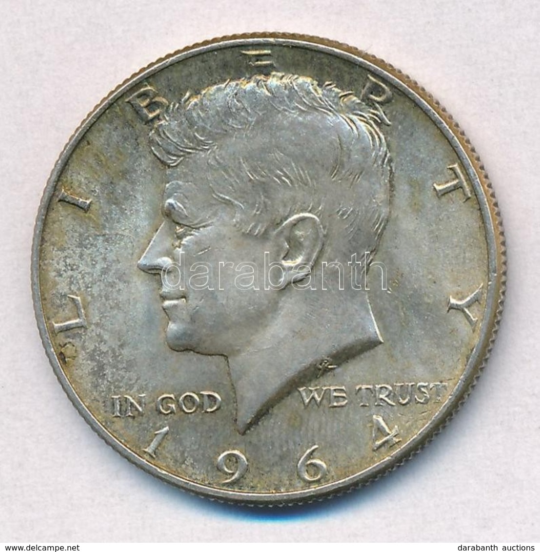 Amerikai Egyesült Államok 1964. 1/2$ Ag 'Kennedy' T:1-,2
USA 1964. 1/2 Dollar Ag 'Kennedy' C:AU,XF
Krause KM#202 - Ohne Zuordnung