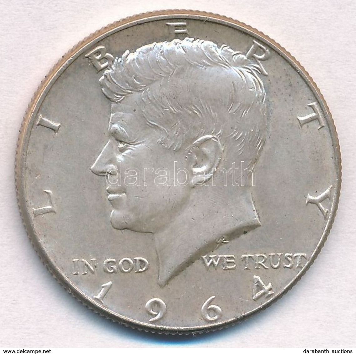 Amerikai Egyesült Államok 1964. 1/2$ Ag 'Kennedy' T:2 USA 1964. 1/2 Dollar Ag 'Kennedy' C:XF 
Krause KM#202 - Zonder Classificatie