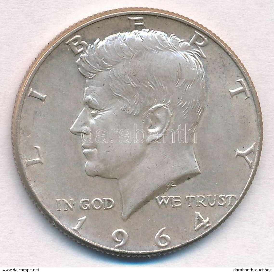 Amerikai Egyesült Államok 1964. 1/2$ Ag 'Kennedy' T:2 USA 1964. 1/2 Dollar Ag 'Kennedy' C:XF 
Krause KM#202 - Ohne Zuordnung