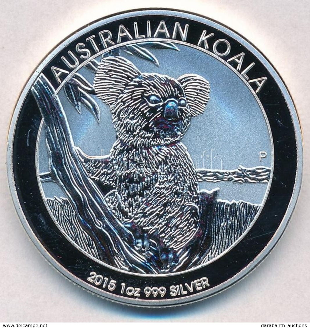 Ausztrália 2015. 1$ Ag 'Ausztrál Koala' (1oz/0.999) T:BU
Australia  2015. 1 Dollar Ag 'Australian Koala' (1oz/0.999) C:B - Zonder Classificatie