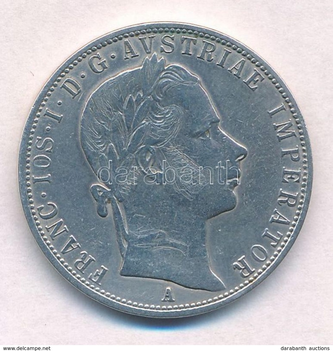 Ausztria 1858A 1Fl Ag 'Ferenc József' T:2-
Austria 1858A 1 Florin Ag 'Franz Joseph' C:VF
Krause KM#2219 - Zonder Classificatie