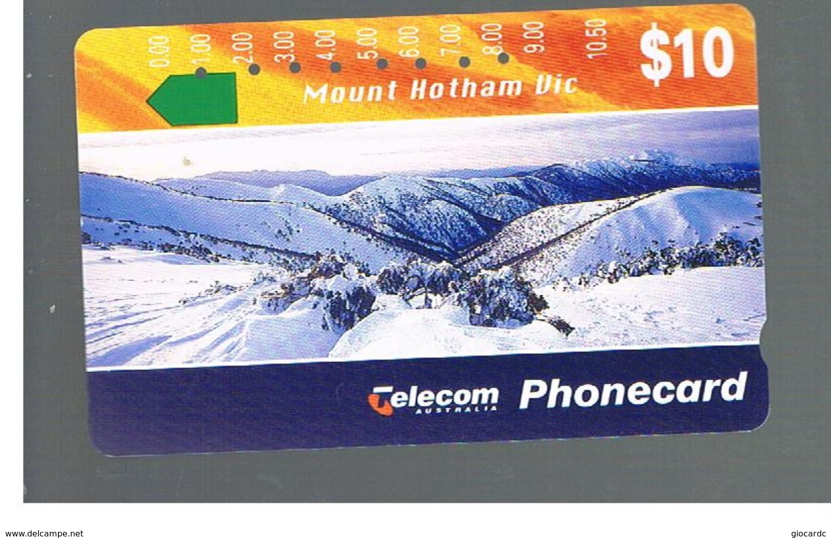 AUSTRALIA - MOUNT HOTHAM          - USED  - RIF. 10307 - Montagnes