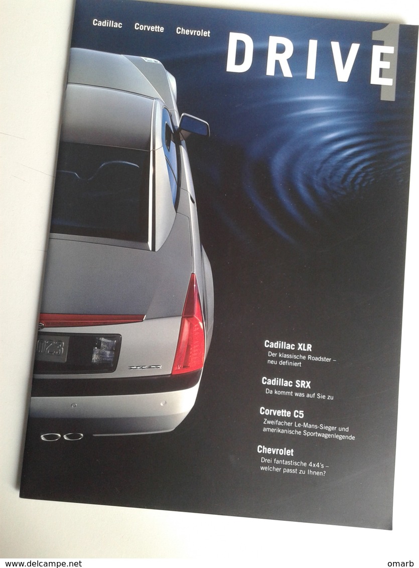 Dep040 Rivista Magazine Cadillac Corvette Chevrolet Auto Car Voiture Design Sport USA - Automobili