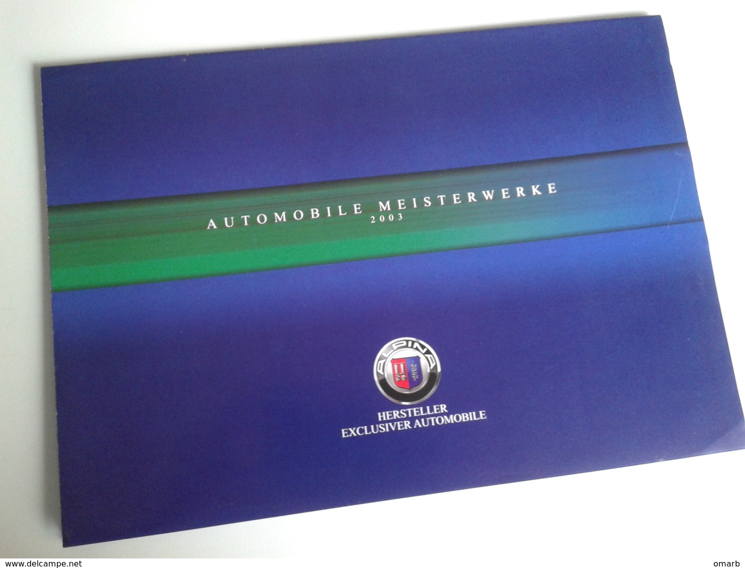 Dep041 Advertising Depliant Brochure Alpina Burkard Bovensiepen Casa Automobilistica BMW Tuning Sport Auto Car Engine - Automobili