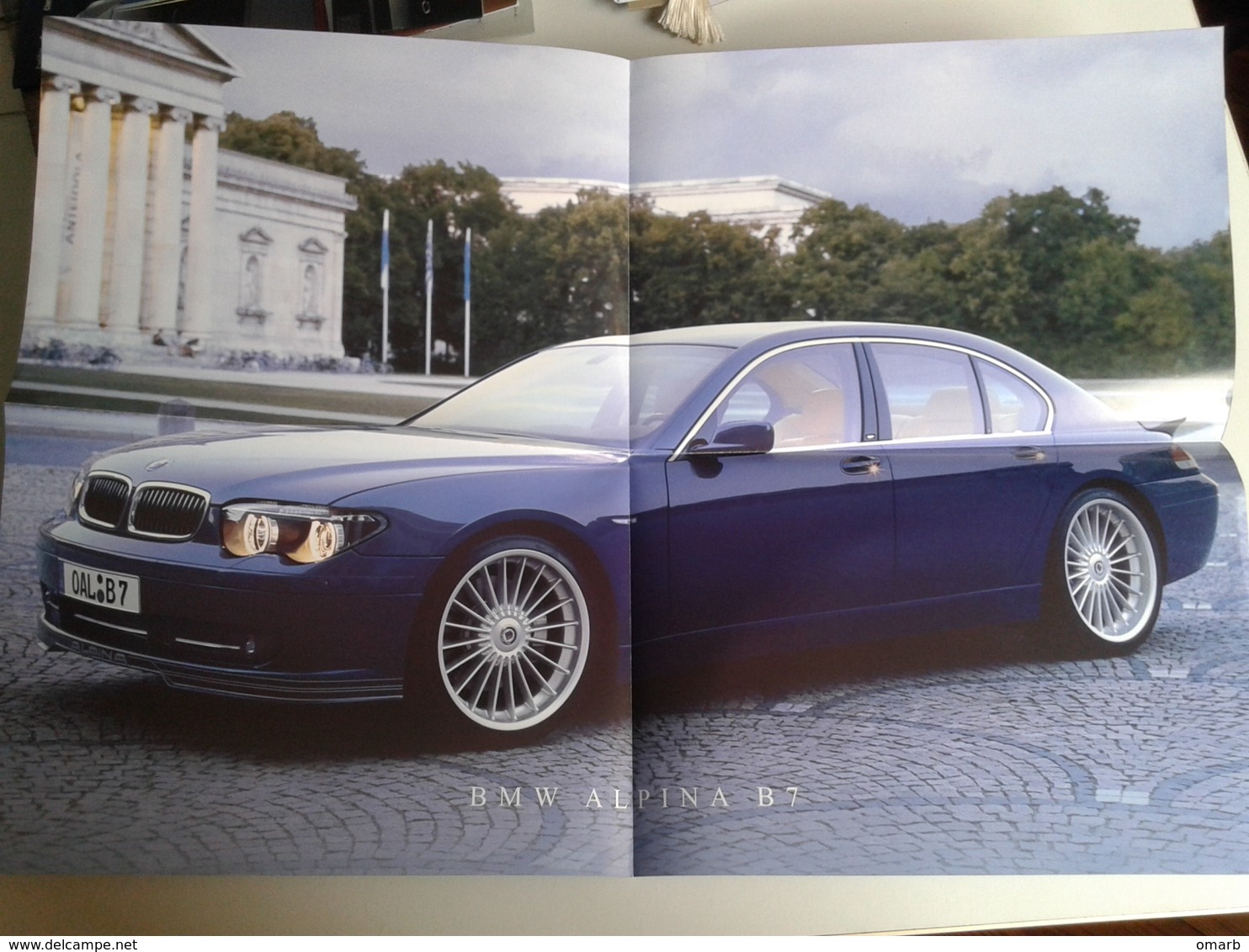 Dep041 Advertising Depliant Brochure Alpina Burkard Bovensiepen Casa Automobilistica BMW Tuning Sport Auto Car Engine - Automobili