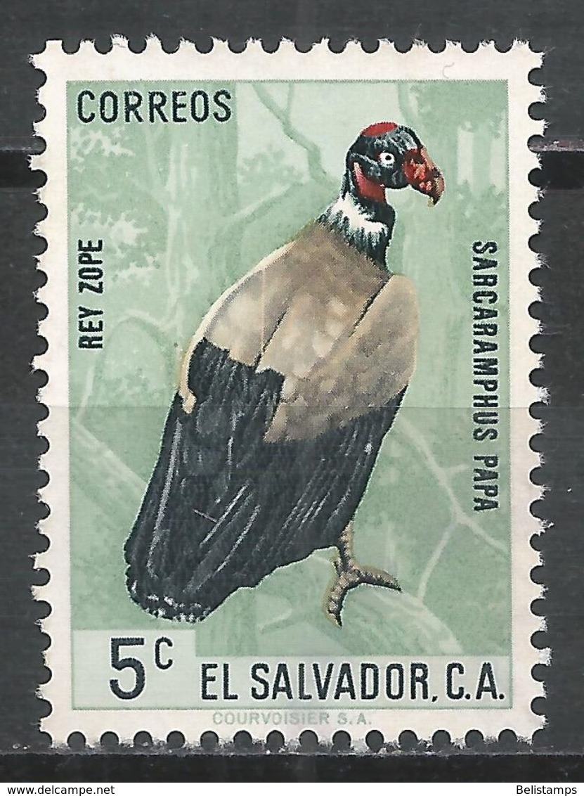 Salvador, El 1963. Scott #C200 (M) Bird, King Vulture * - Salvador