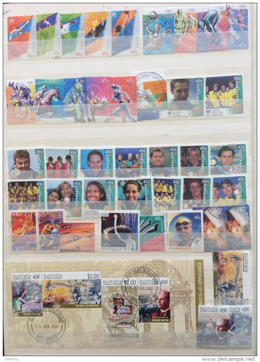 Australia -2000-2001 Inc Olympic Sets Etc  C3v &pound;28+ In 2010 - Gebraucht