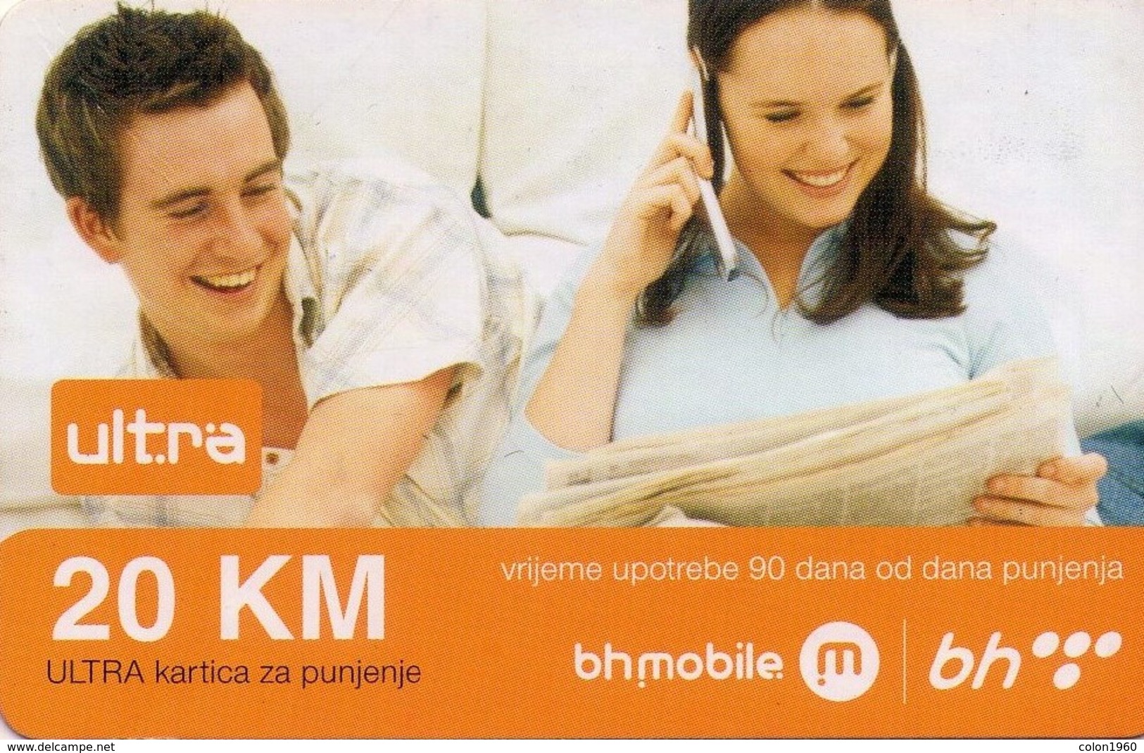 TARJETA TELEFONICA DE BOSNIA Y HERZEGOVINA (PREPAGO). (536) - Bosnia