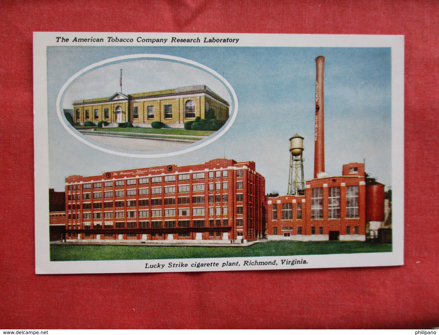 Lucky Strike Cigarette Plant   Tobacco   Virginia > Richmond -ref 2905 - Richmond