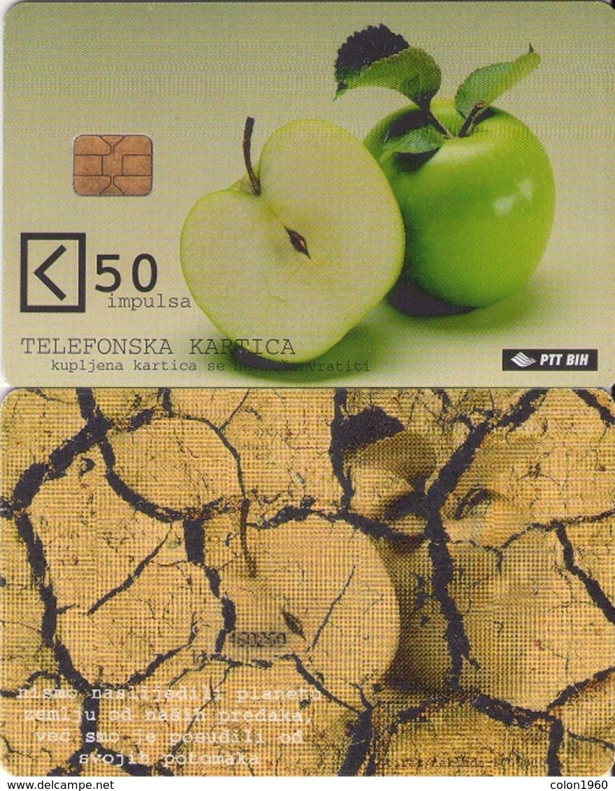 BOSNIA Y HERZEGOVINA. BA-PTT-0037. APPLES - MANZANAS. 50U. 2000. (506) - Bosnië