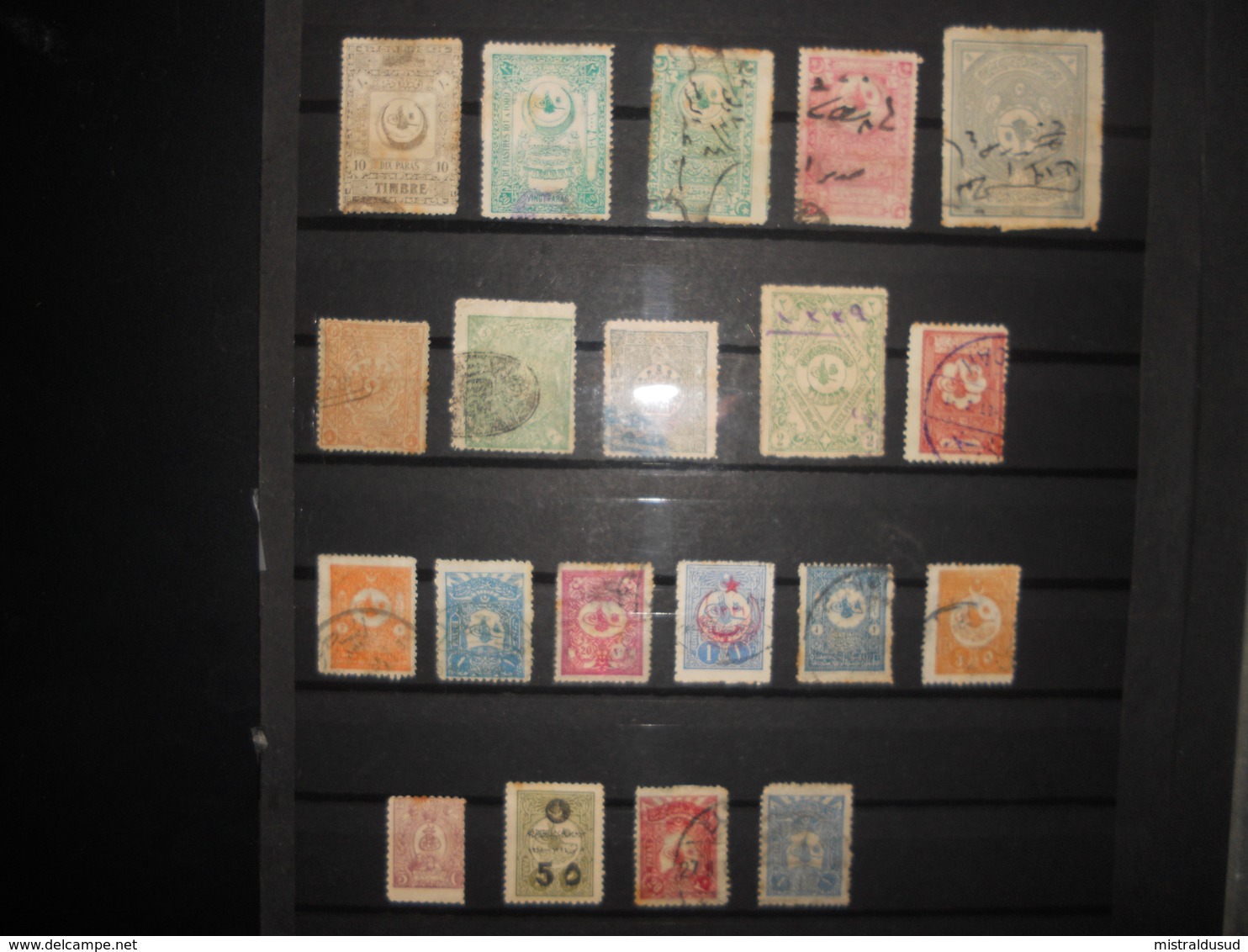 Turquie , Lot De 20 Timbres Neuf , Oblitere - Collections, Lots & Séries