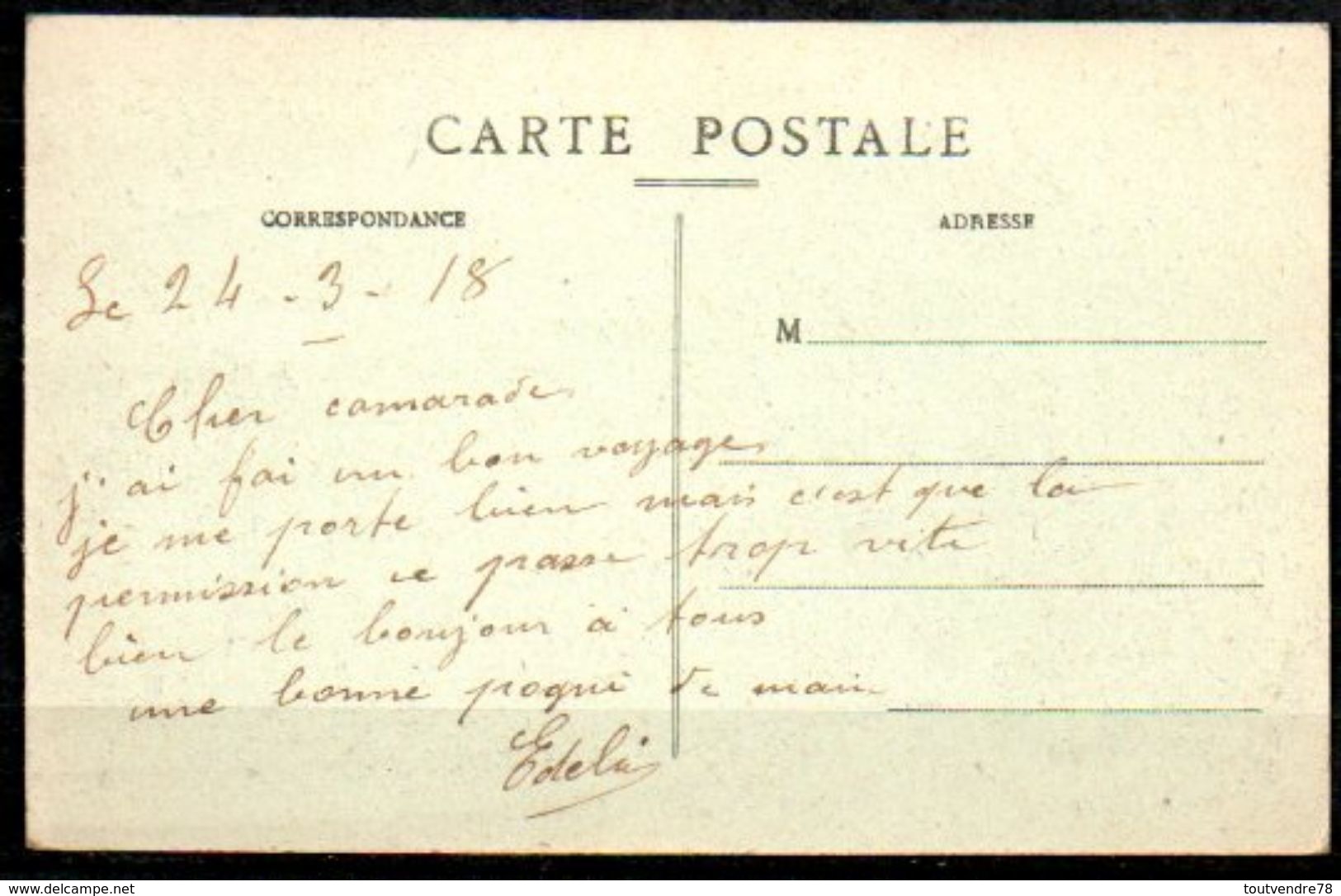 CP03-01 : Dept 03 (Allier) TREZELLE - Place De L’église Hôtel Café Du Méridien Vers 1910 - Sonstige & Ohne Zuordnung