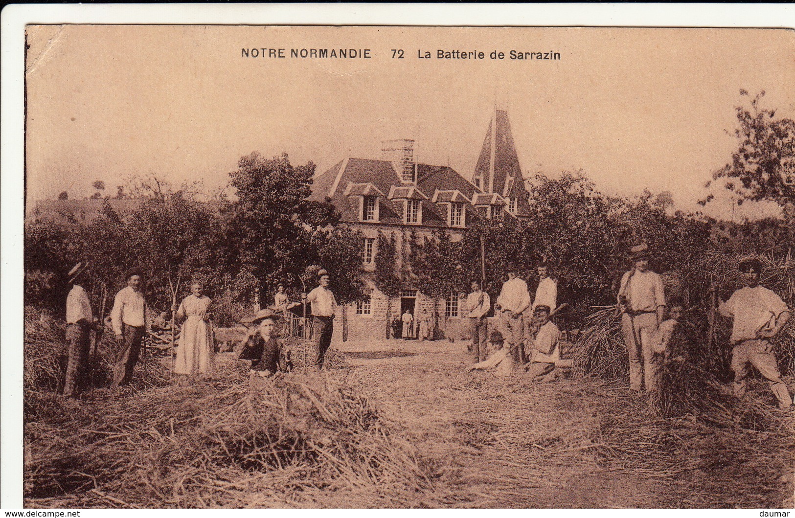 La Batterie De Sarrazin ( Montchauvet) , Notre Normandie - Autres & Non Classés