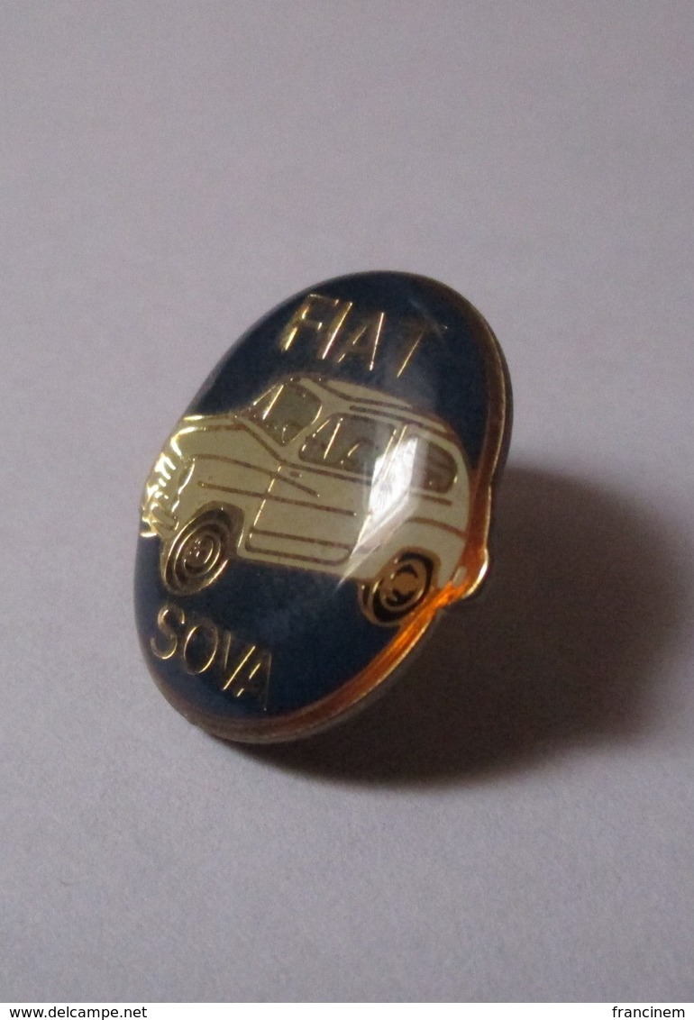 Pin's Automobile / Fiat Sova (époxy épais) - Fiat